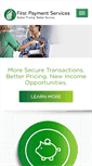 Mobile Screenshot of firstpaymentservices.com